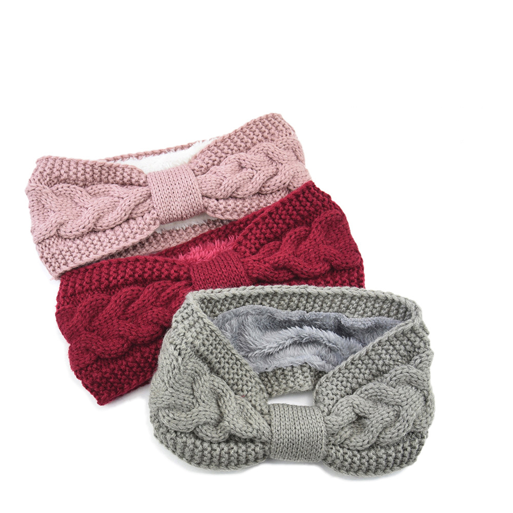 Winter Headband Fleece - Новые нечеткие повязки на флисовой подкладке