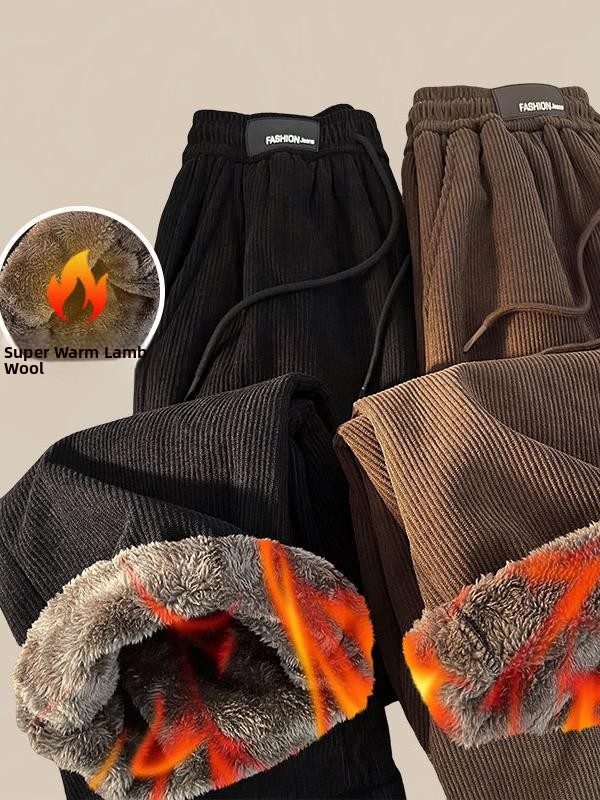 Corduroy Pant Warm - Очень теплые зимние брюки из мягкой