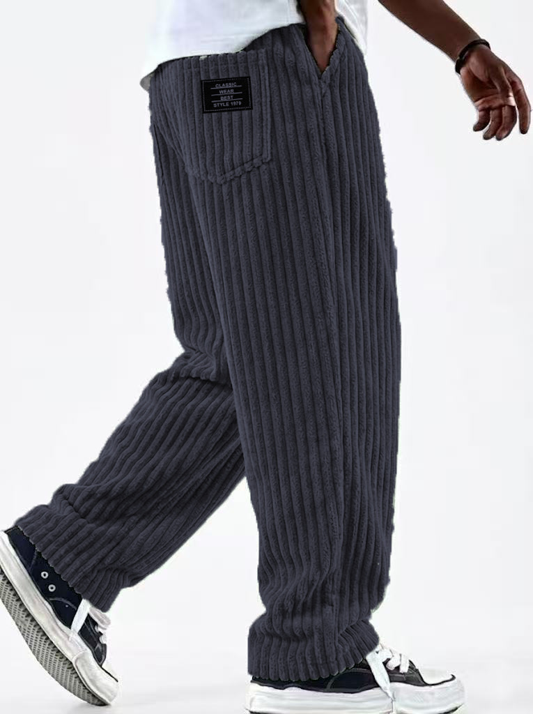Corduroy Pant Warm - Зимние вельветовые брюки для мужчин, новые