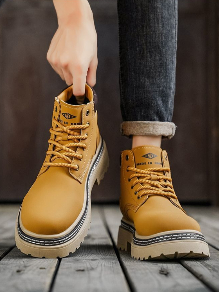Мужские рабочие ботинки с высо – обзор и цена Waterproof Winter Boot