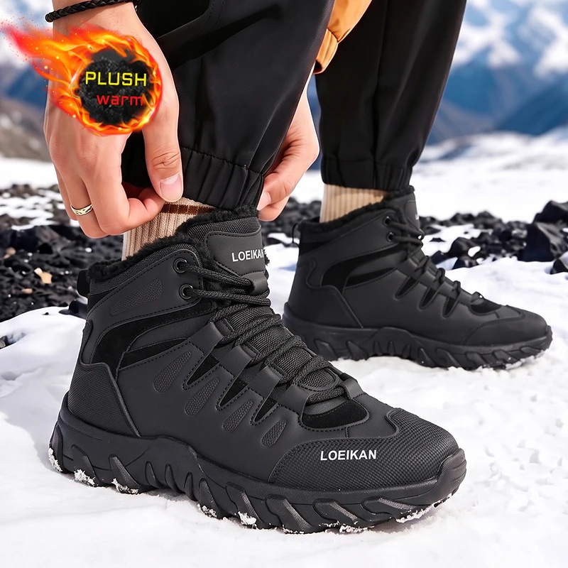 Мужские зимние сапоги с плюшев – обзор и цена Waterproof Winter Boot