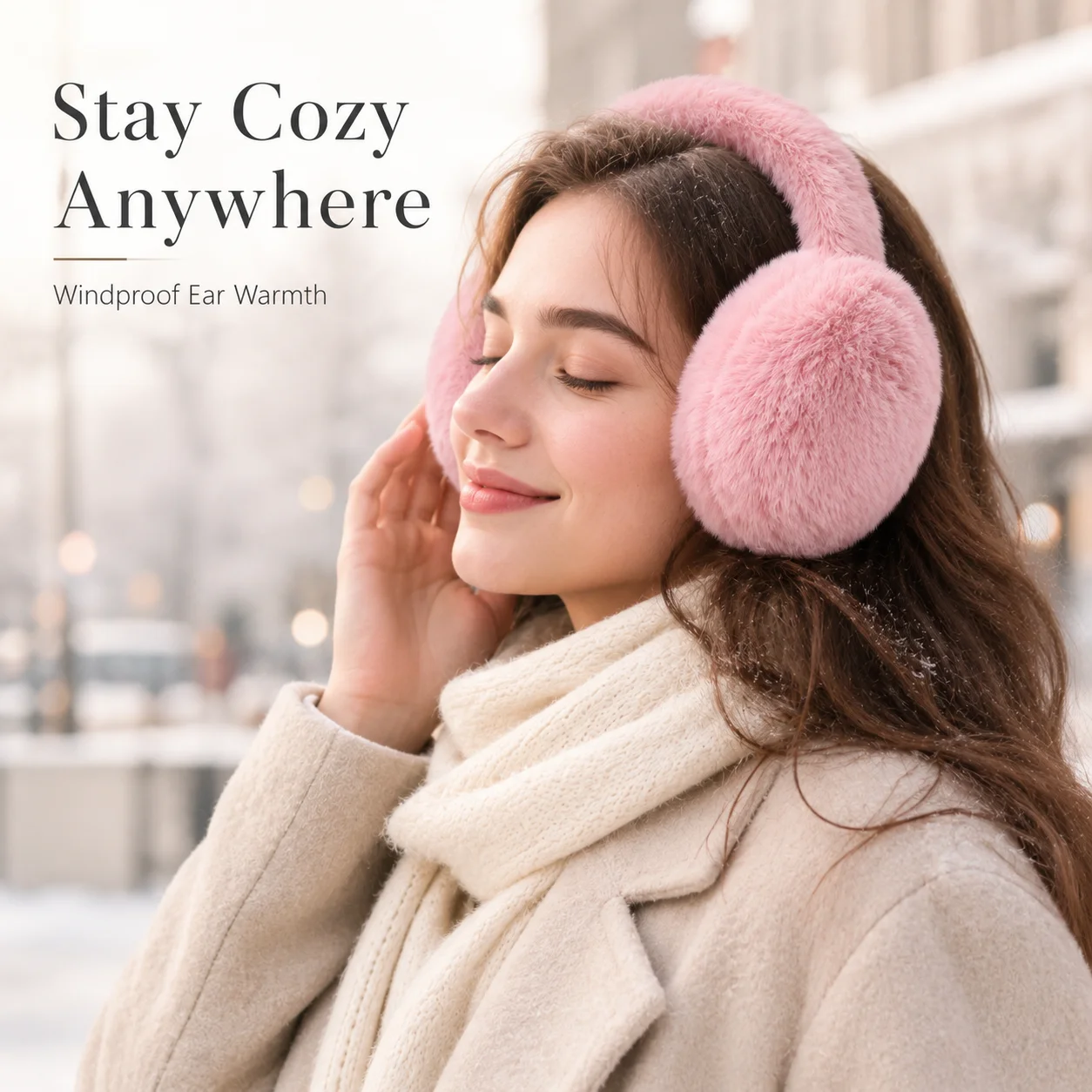 Супертеплые плюшевые наушники, – обзор и цена Earmuffs Foldable