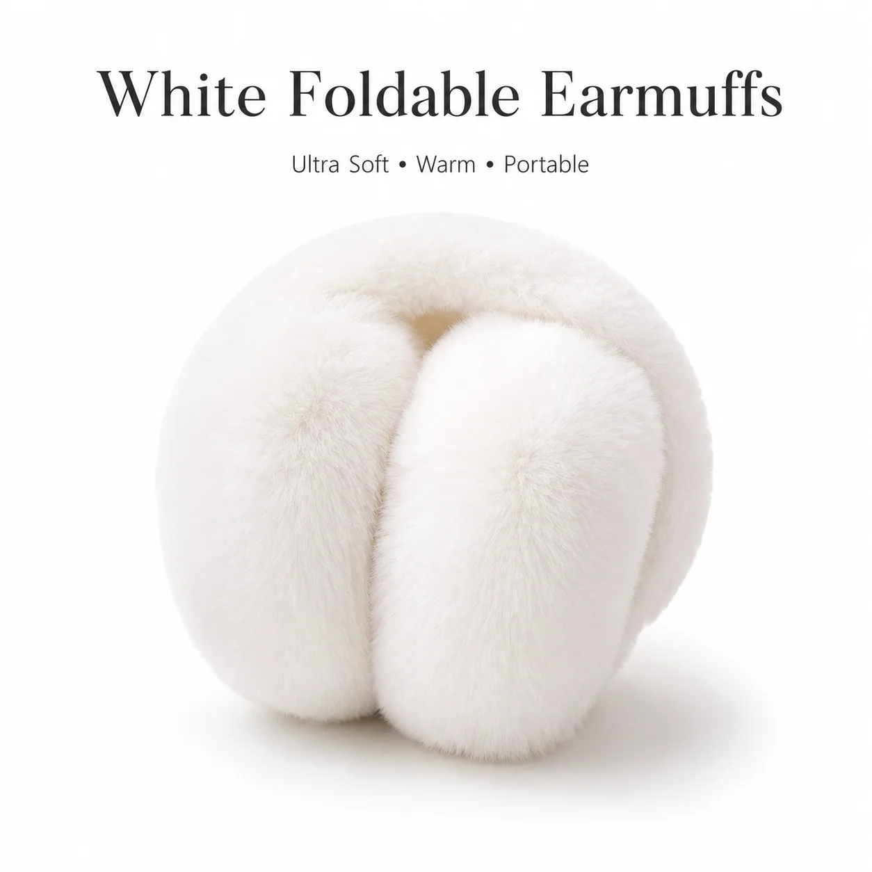 Супертеплые плюшевые наушники, – обзор и цена Earmuffs Foldable