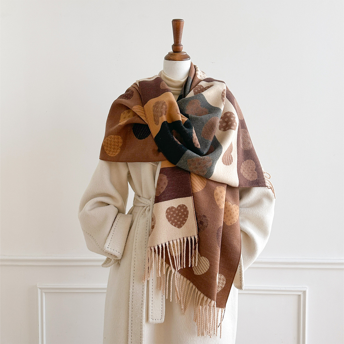 Женский шарф из искусственного – обзор и цена Cashmere Pashmina Wrap