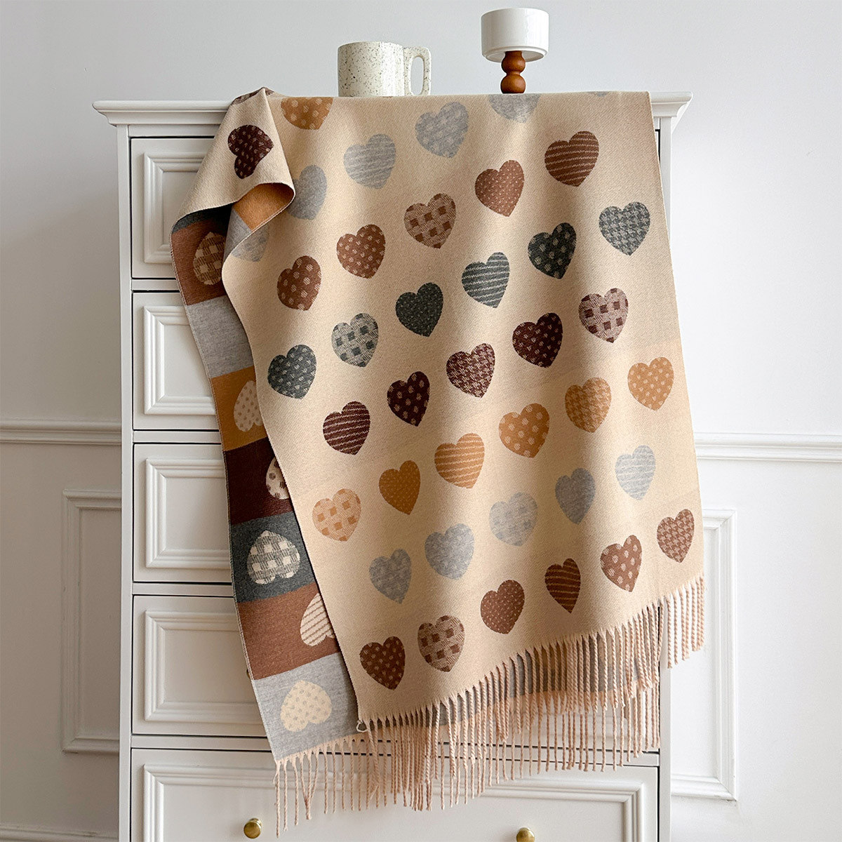 Женский шарф из искусственного – обзор и цена Cashmere Pashmina Wrap