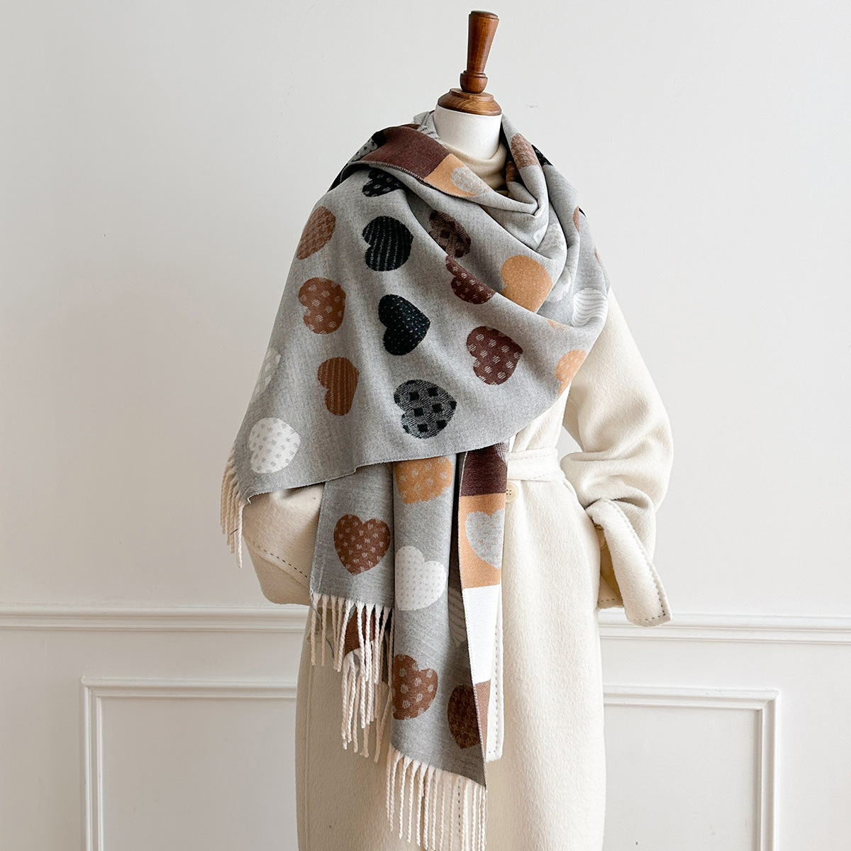 Женский шарф из искусственного – обзор и цена Cashmere Pashmina Wrap