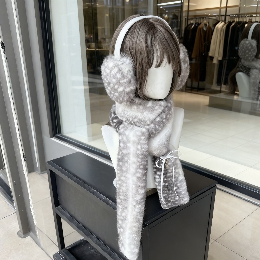 Милый шарф с принтом оленя, зи – обзор и цена Earmuffs Foldable